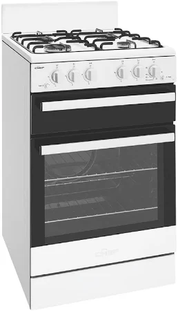 Chef 54cm Conventional Gas Freestanding Cooker (Model: CFG503WCH). - Image 8
